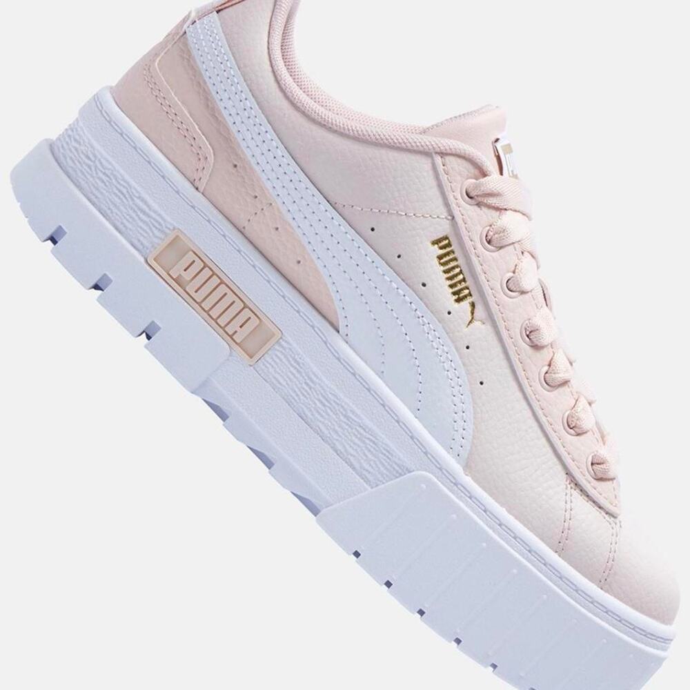 Puma platform sneakers in pink